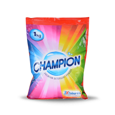 Champion Premium Detergent Powder, 1 kg Pack