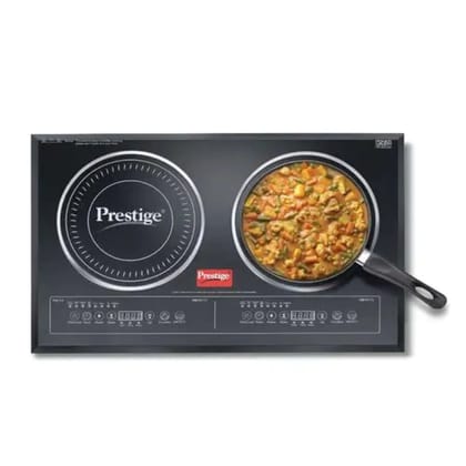 Prestige PDIC 3.0 Double Induction Cooktop | Black