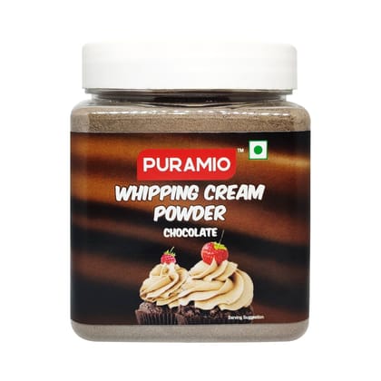 Puramio Whipping Cream Powder (Chocolate), 250 gm