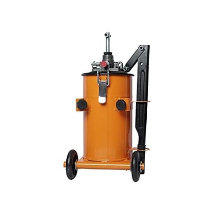 Eastman Grease Bucket Pump Set Of 1Pcs, 10 Kg. Without Trolley, Solid Steel Pump Chamber & Cast Head, High Pressure Hand Operated, Solid Steel Chamber Quick and Openable Cover (E-2261)