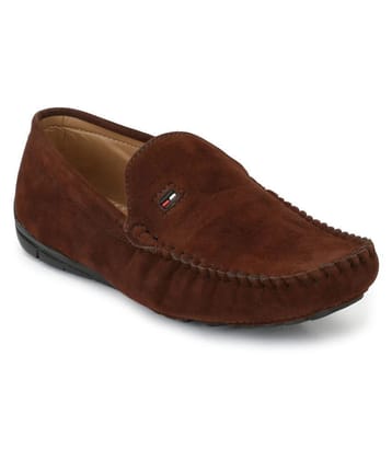 Big Fox - Brown Mens Slip on loafers - 9