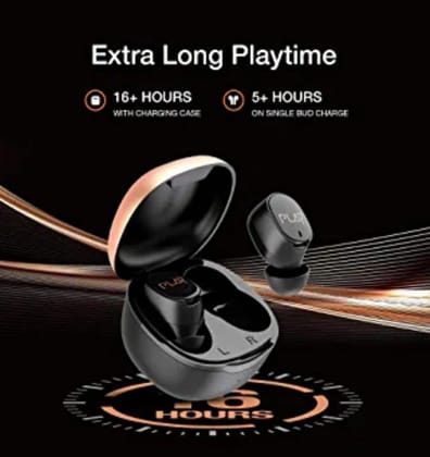 PLAY GO T20 EARBUDS (Color - Black & Copper) by ZALANI COLLECTION NX