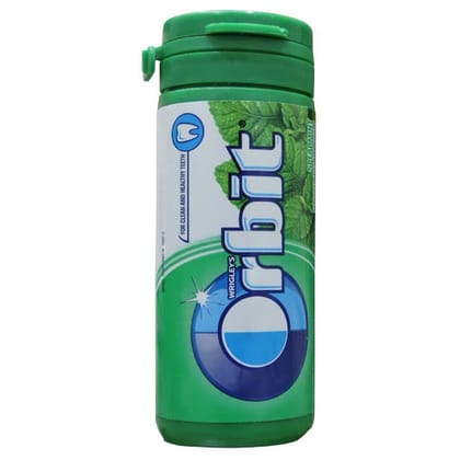Orbit Sugar Free Chewing Gum - Spearmint, 22 gm