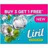 Liril Cooling Mint Soap, 125 g (Buy 3 Get 1 Free)