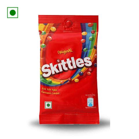 Skittles Fruits Candies, 29 gm Pouch