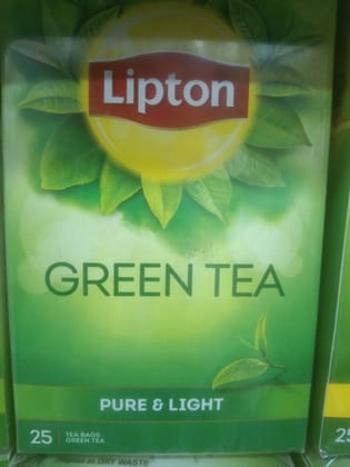 Lipton pure & light 25 tea bag