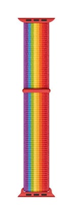 Nylon Velcro Sport Loop Straps for Apple Watch  38mm | 40mm | 41mm-Pride