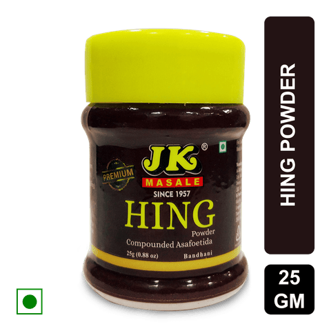 Jk Hing Powder (Asafoetida), 25 gm Bottle