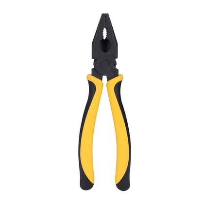 70-482 8'' Sturdy Steel Combination Plier with Anti-Rust properties for gripping, holding and cutting wires