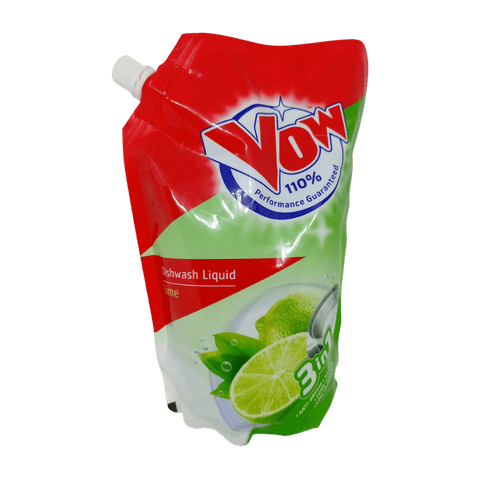 Vow Liquid Utensil Cleaner Lime, 850 ml Pouch
