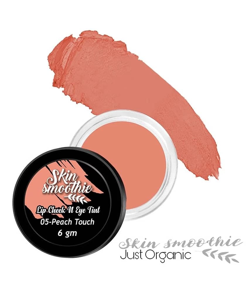 SKIN SMOOTHIE Lip, Cheek & Eye Tint-With Goodness of Vitamin E- Peach Touch(6 gm)