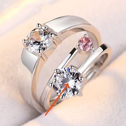 Couple Ring Korean Edition Minimalist-QL095 / Female