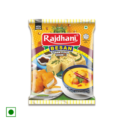 Rajdhani Besan, 500 gm Pouch