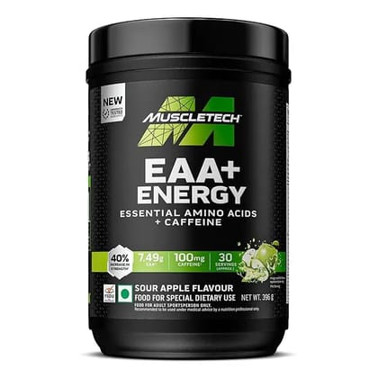 Muscletech Eaa Energy Sour Apple Muscletech (India) 396gm-30 Servings / SOUR APPLE