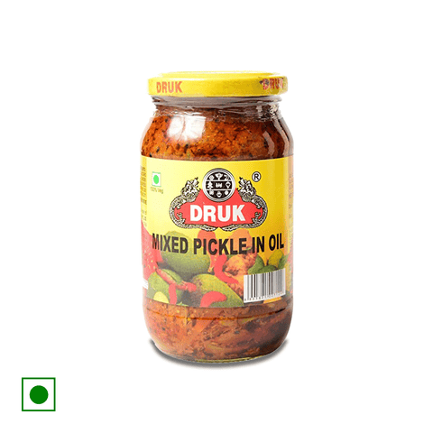 Druk Mixed Pickle In Oil, 1 kg Jar