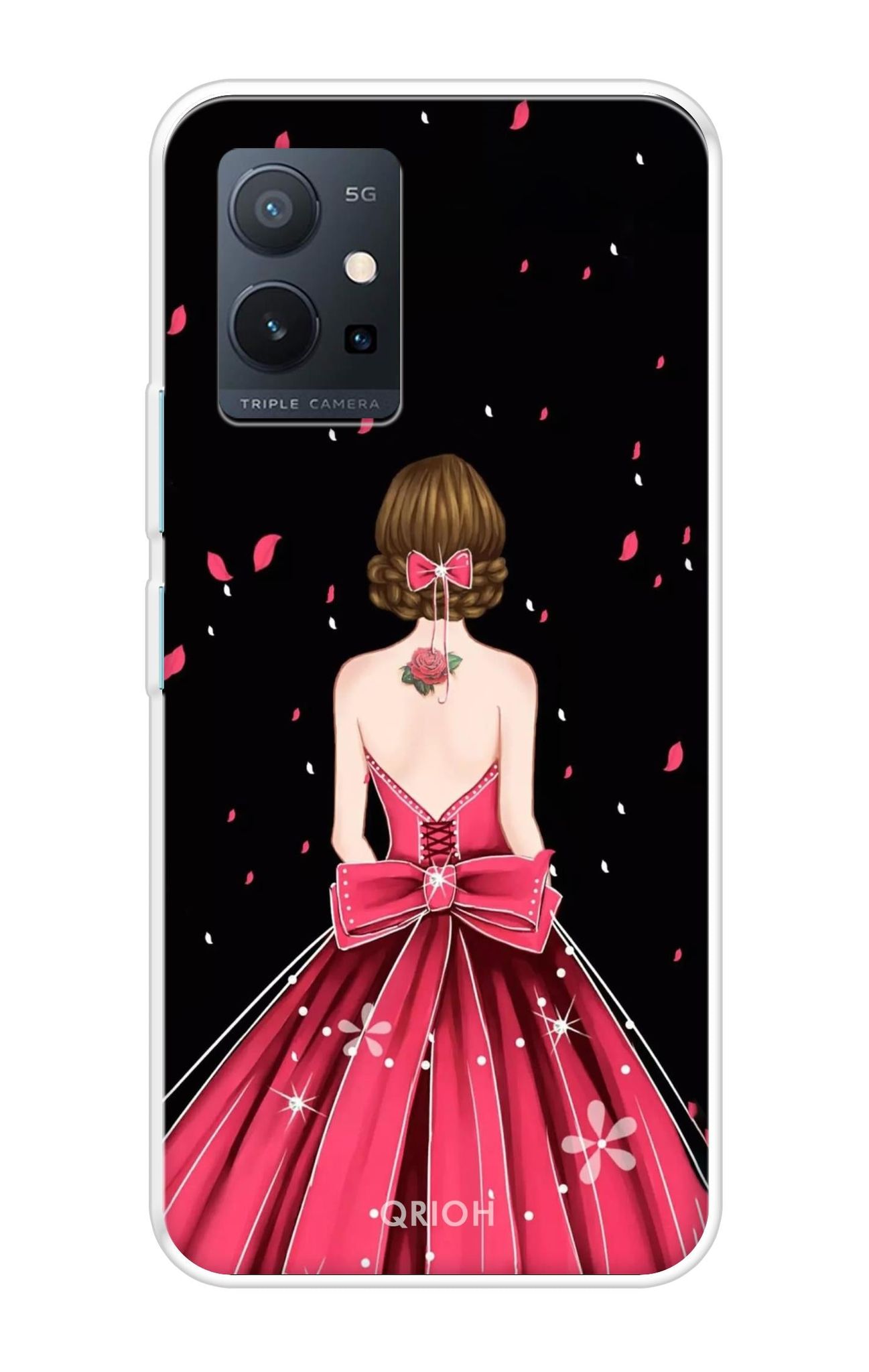 Fashion Princess Soft Cover for Vivo T1 5G