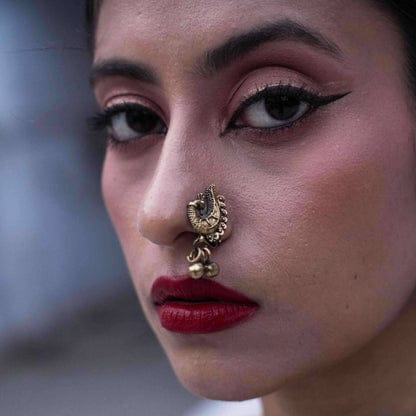 Peacock Ear Cuff