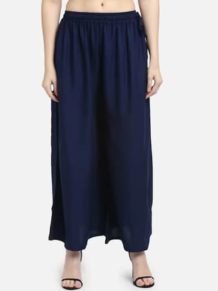 Regular Flared Ethnic Palazzos