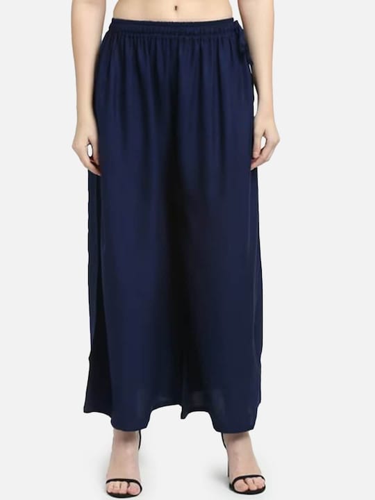 Regular Flared Ethnic Palazzos