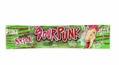 Sour Punk Candy Stick Apple Flavour, 20 gm