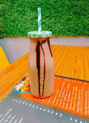 Cold Coffee With Chocolate Flavor