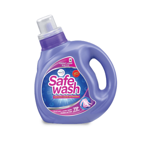 Wipro Safewash Matic Front Load Liquid Detergent, 1 kg Pack