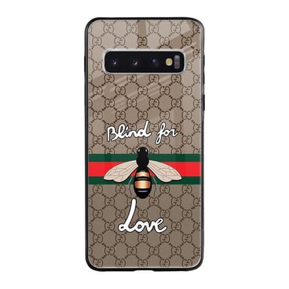 Blind For Love Glass case for Samsung Galaxy S10