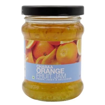 Chabaa Orange Fruit Jam, 240 gm Bottle