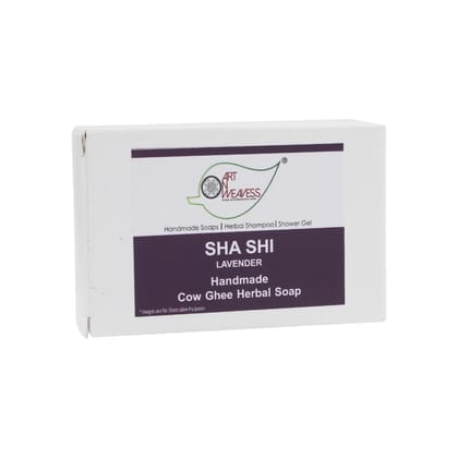 Artnweavess Lavender Cow Ghee Herbal Soap, 100 gm - Pack of 2