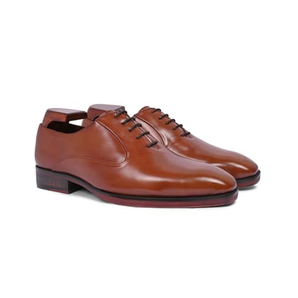 Elysian Eon Derby Formal Lace up Shoes-5/39 / Brown / Leather