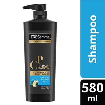 Tresemme Climate Protection Pro Collection Shampoo, High Humidity Frizz Control For 24H, 580 Ml Bottle(Savers Retail)