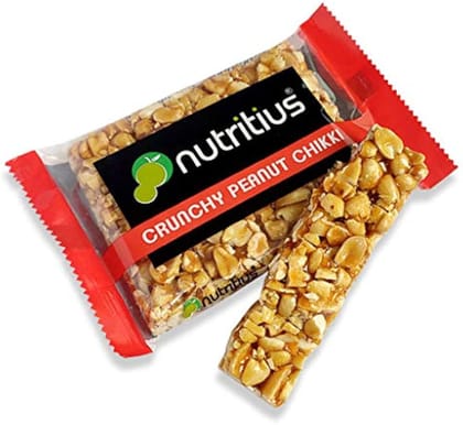 Nutritius Crush Peanut Chikki 30 GRAM