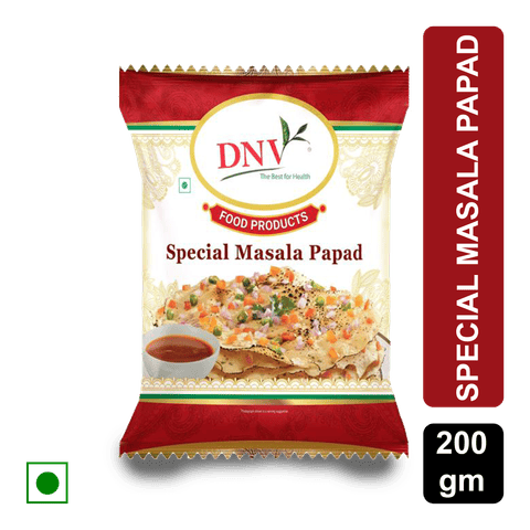 DNV Special Masala Papad, 200 gm Pack