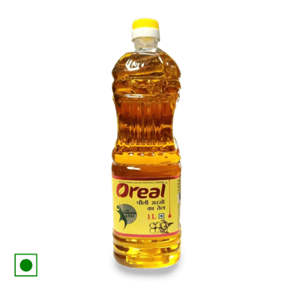Oreal Yellow Mustard Oil, 1 L Bottle