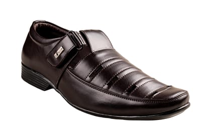 Action Gents Brown Sandal-Brown / 6