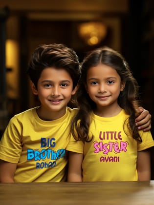 Big Brother - Little Sister w/ Custom Names