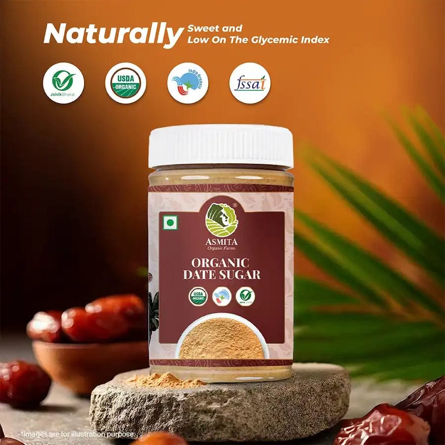 Organic Date Sugar | Dry Date Powder - 200 gm-200 gm