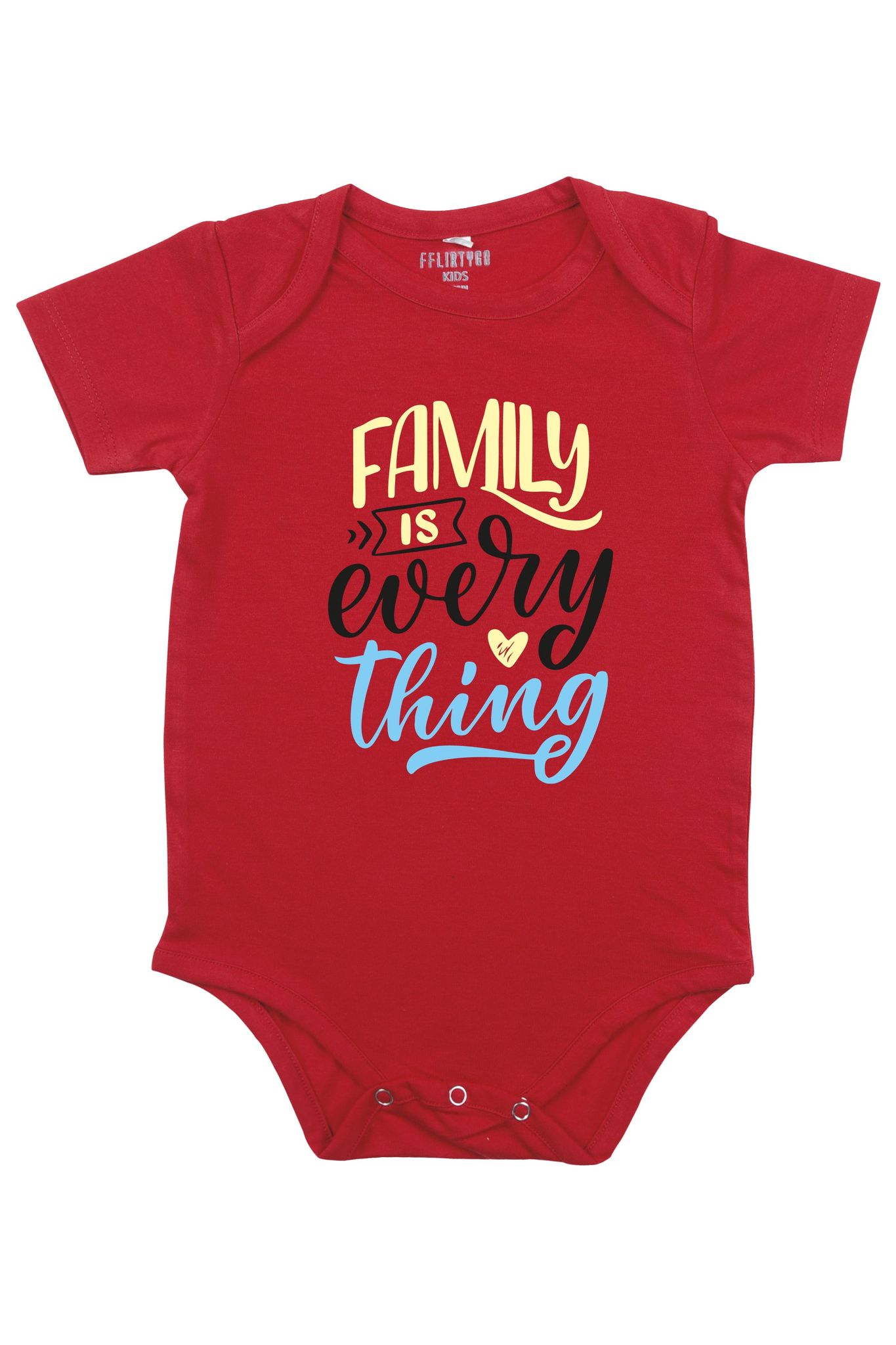 Family Is Every Thing-0-3 Months / Red