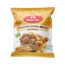 Malpani's Bakelite Toasted Round Bread Jeera Crackers 200 GRAM