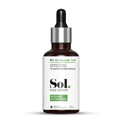Sol. 2% Hyaluronic Acid Intense Hydration Face Serum