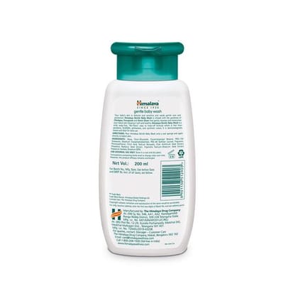 Himalaya Gentle Baby Wash, 200 ml Bottle