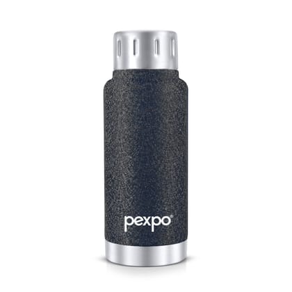 Pexpo 12 Hours Hot and Cold Thermosteel Insulated Flask (300ml, Black, Cameo)