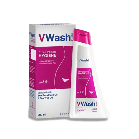 VWash Plus Expert Intimate Hygiene Wash, 200 ml Bottle