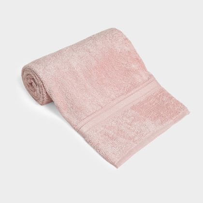 Luxe Pink Terry Bamboo Towel-0-6 Y / Pink