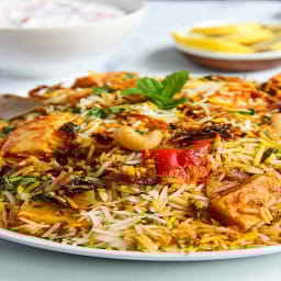 Paneer biryani