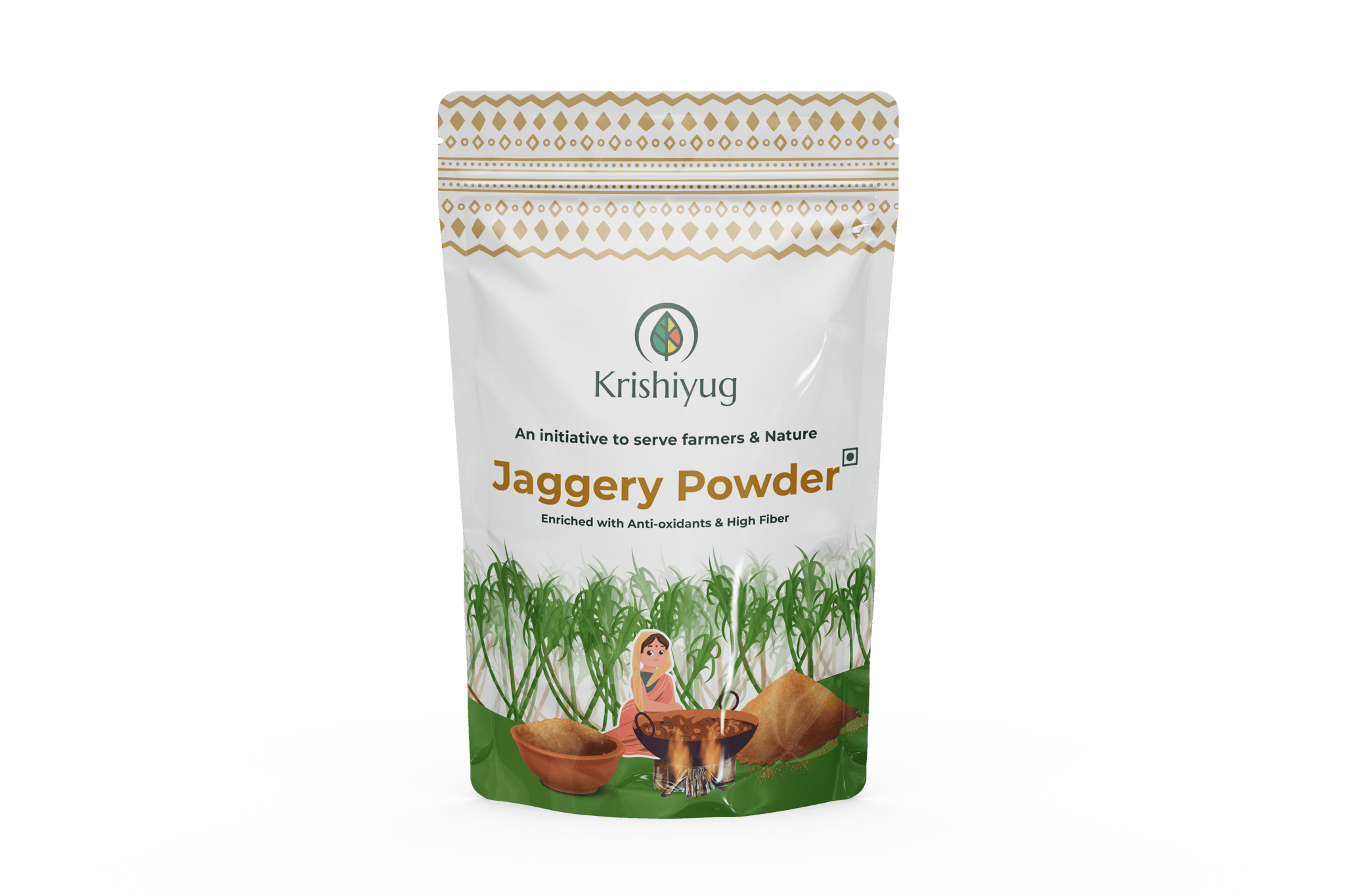 Sugercane Jaggery Powder - 500 g