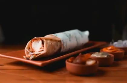 Chilli Paneer Roll