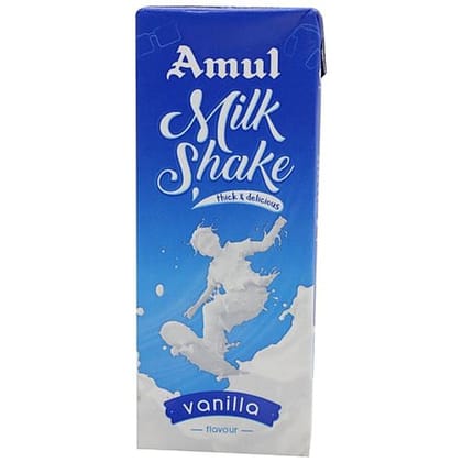 Amul Milkshake - Vanilla, 200 Ml(Savers Retail)