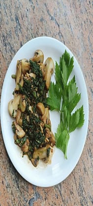 Vegan Sauteed Spinach & Mushroom