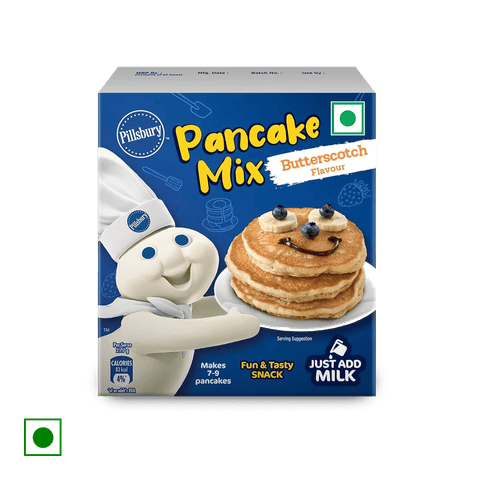 Pillsbury Pancake Mix - Butterscotch Flavour, 180 gm Box
